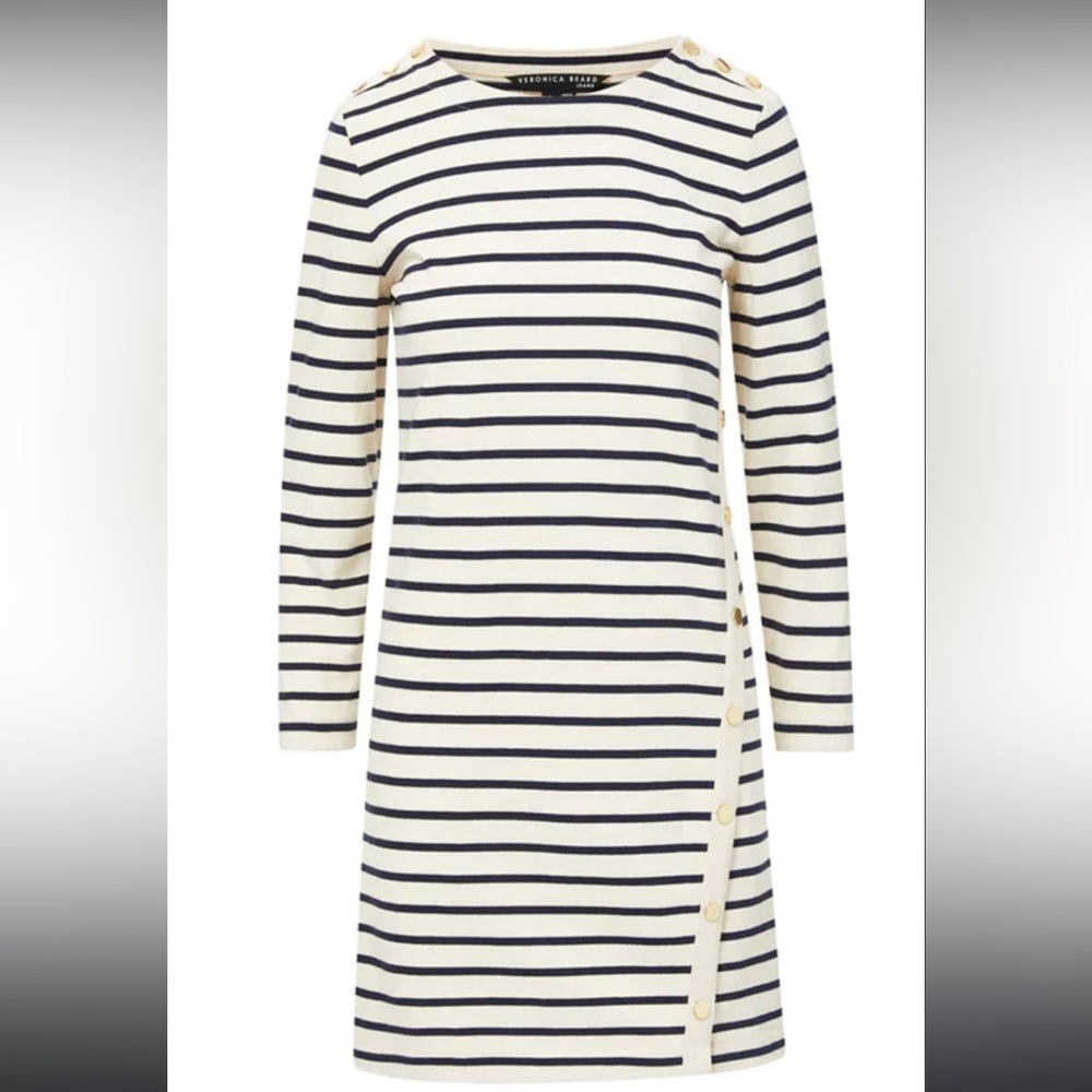 Veronica Beard Jean striped dress
